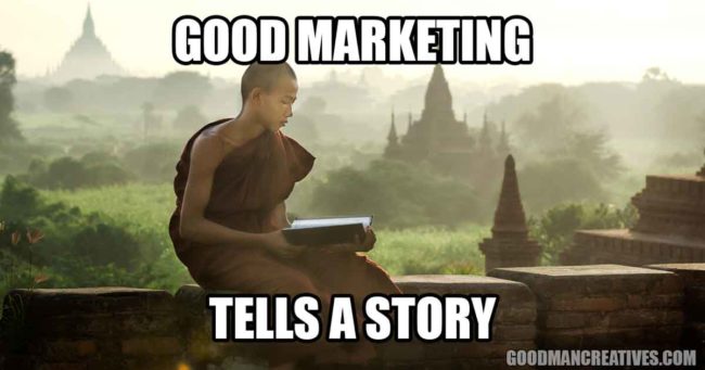 Bagan Monk - Marketing Memes Greg Goodman Photography