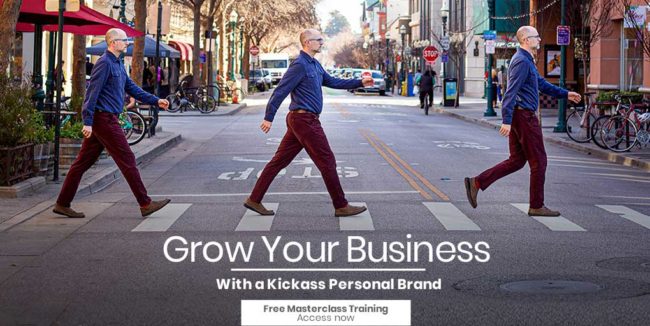 Grow Your Business with a Kickass Personal Brand Masterclass