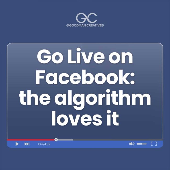 Facebook algorithm rewards live videos