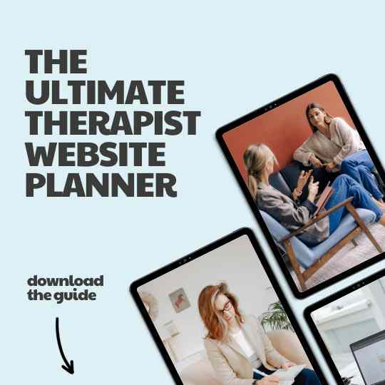 The Ultimate Therapist Website ebook