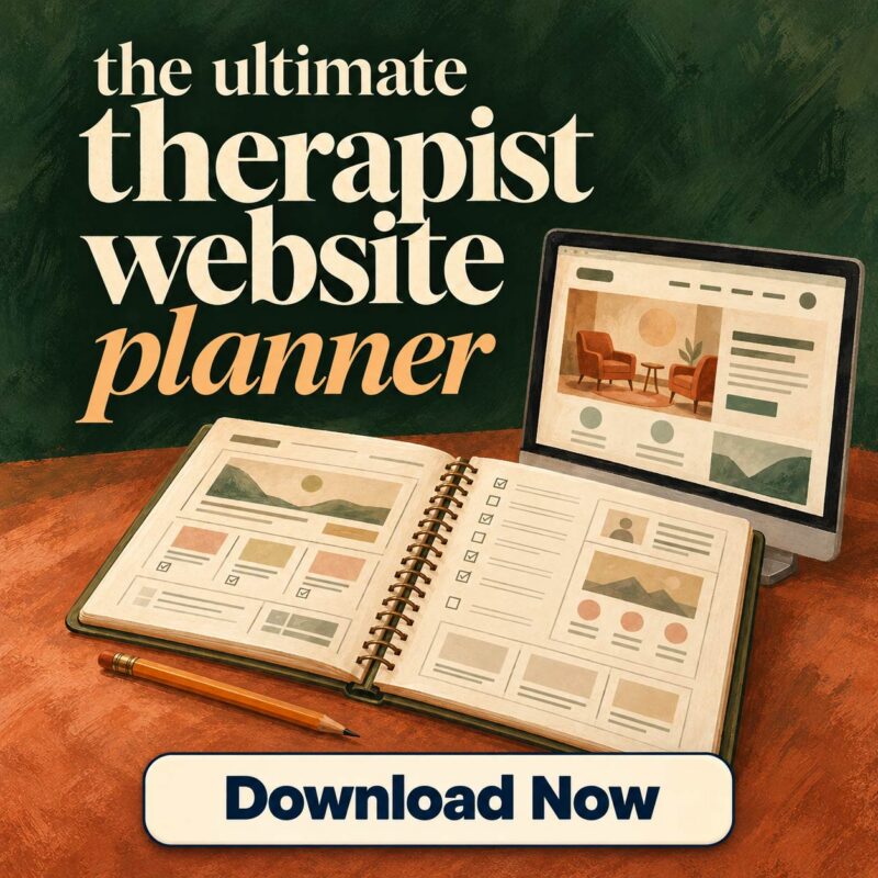 Therapist Website Planner