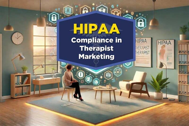 hipaa compliant marketing for therapists