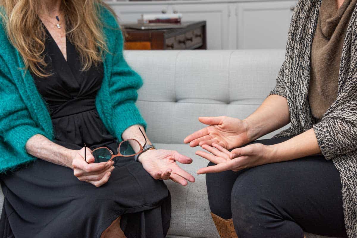 Hand closeups during a mock photo session with Dale Sparage - photo by Greg Goodman