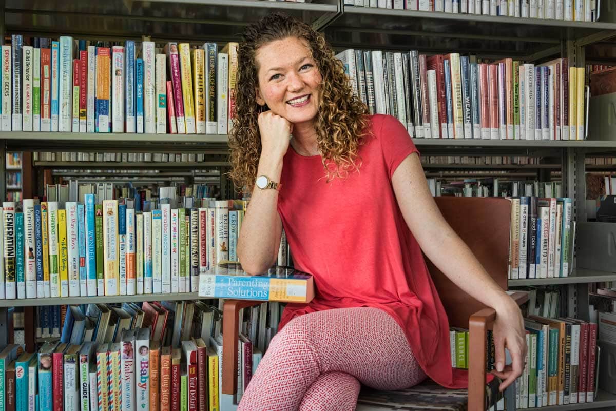 A photo of Hope Schachter, a child therapist