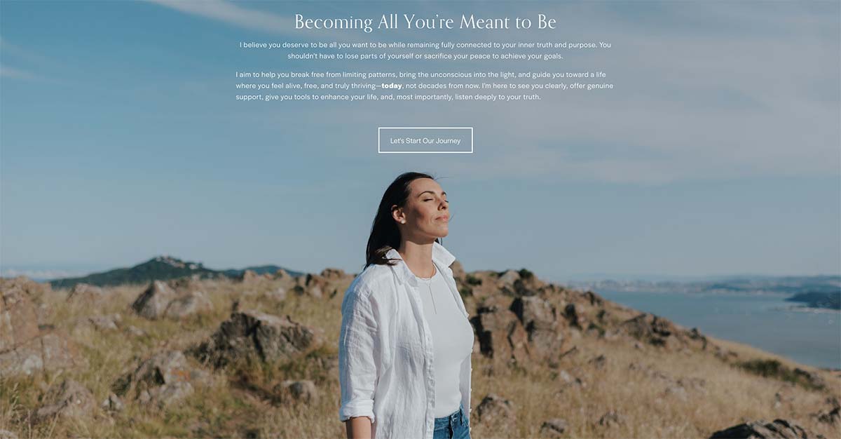 Clare Johnson Therapy outdoors lifestyle photo session tips