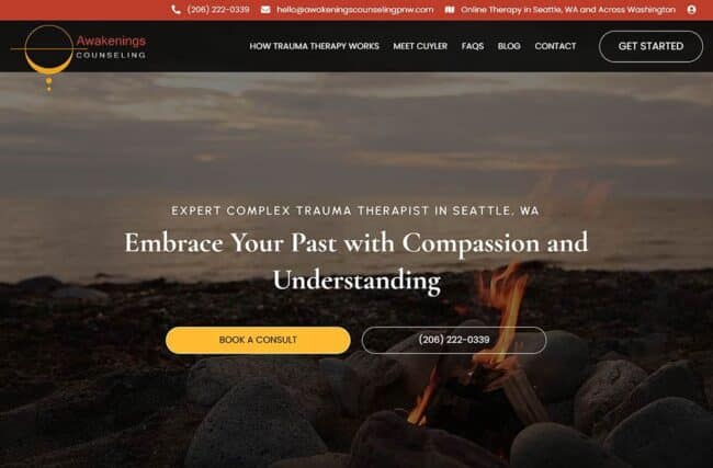 Awakenings Counseling Website
