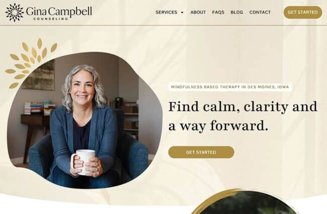 Gina Campbell Counseling Website