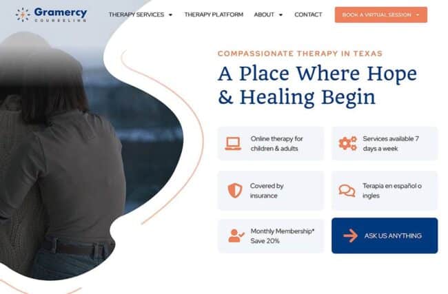 Gramercy Counseling Website