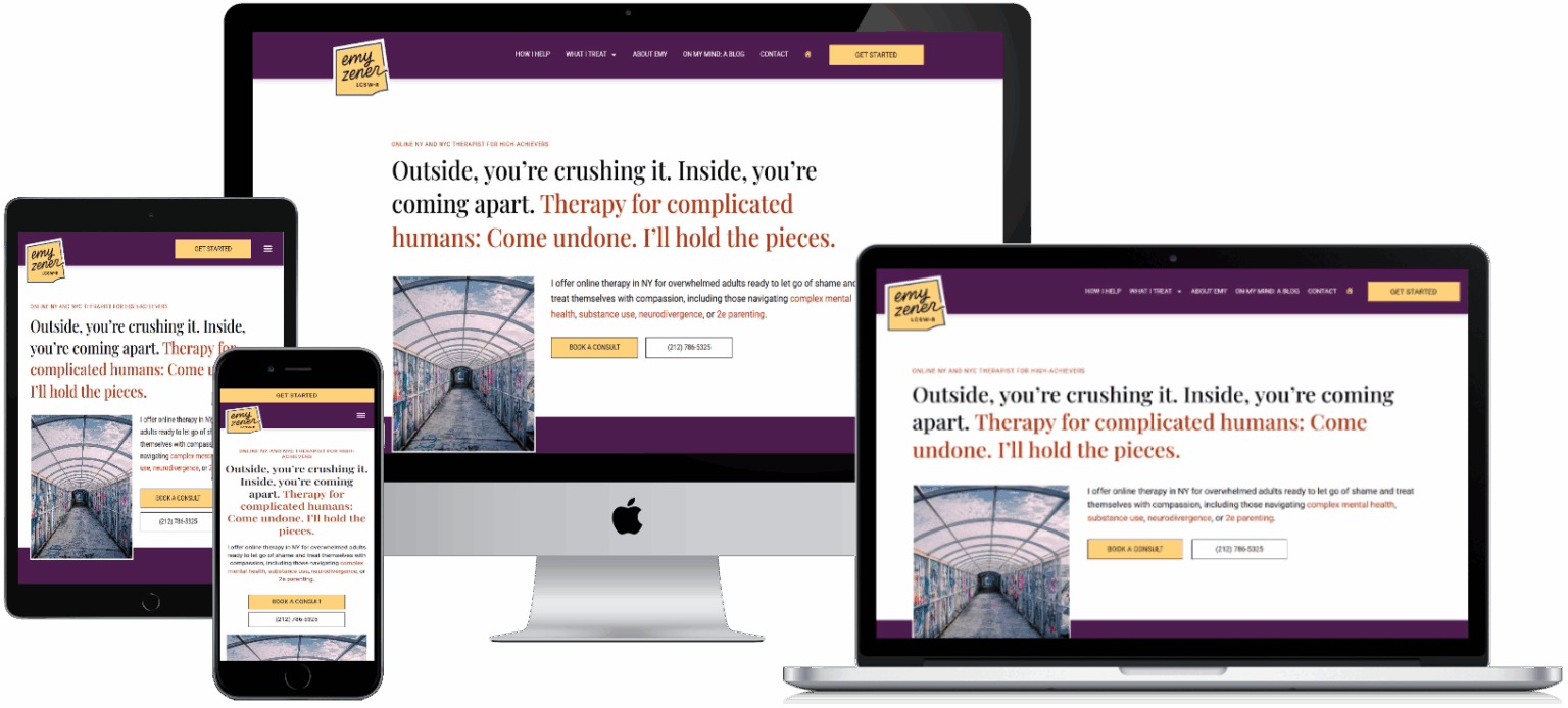 Therapy with emy Mockup