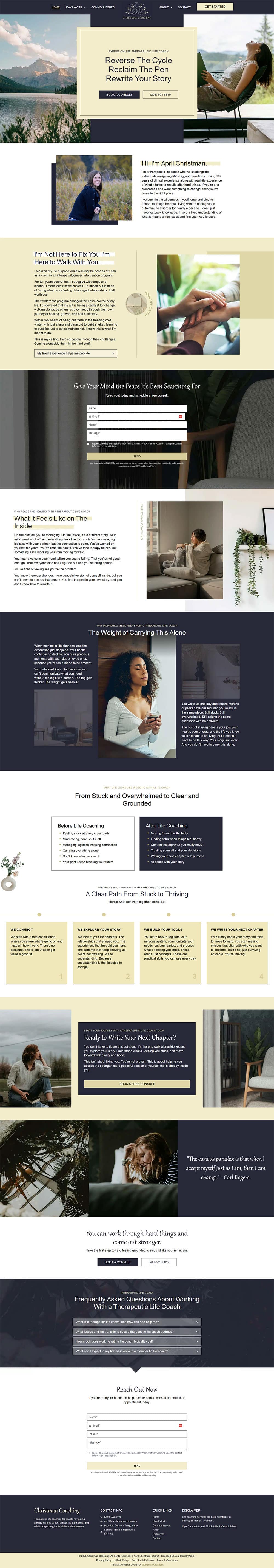 Christman Coaching Full Page