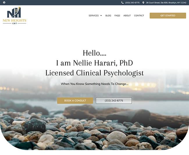 New Heights CBT Website Image