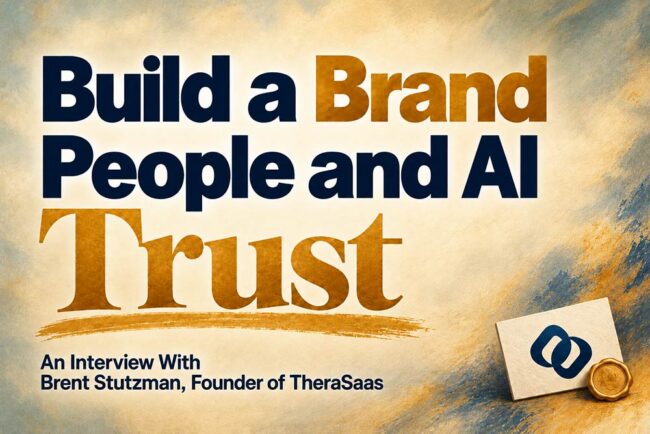 Build a Brand People and AI Trust - an Interview With Brent Stutzman