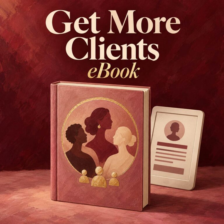 Get More Clients eBook for therapists