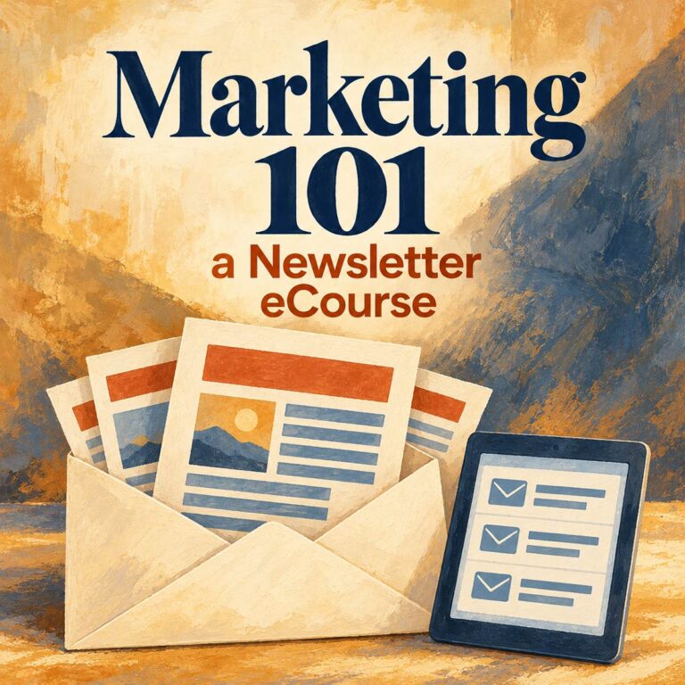 Marketing 101, a free newsletter eCourse for therapists